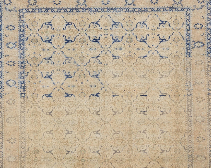 Multicolor Turkish Oushak Rug 6'5" x 9'2" Hand-Knotted | No. VR95279