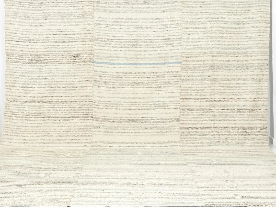 Multicolor Turkish Kilim Rug 9'6" x 11'7" Flat-Weave | No. VR95426
