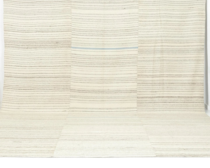 Multicolor Turkish Kilim Rug 9'6" x 11'7" Flat-Weave | No. VR95426