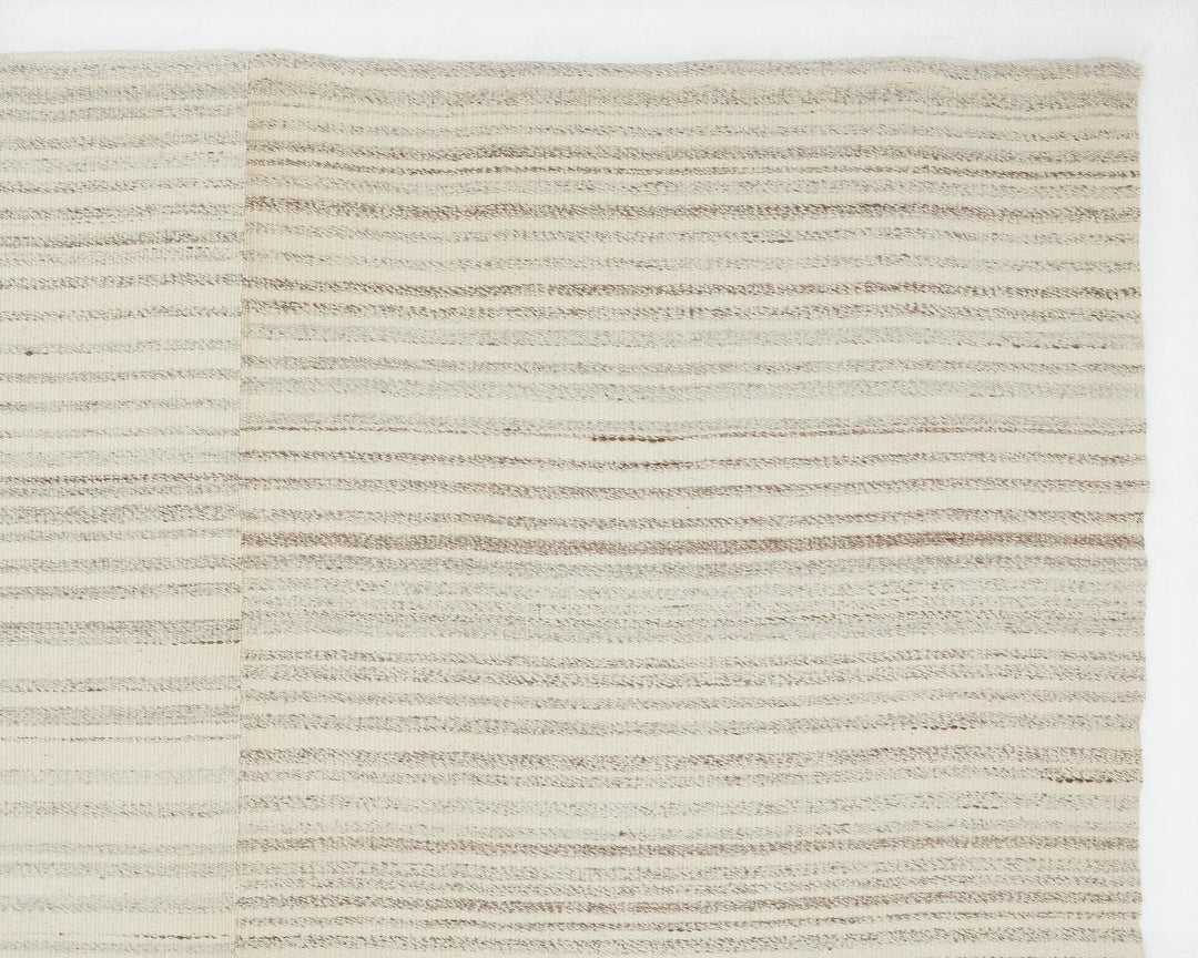 Multicolor Turkish Kilim Rug 9'6" x 11'7" Flat-Weave | No. VR95426