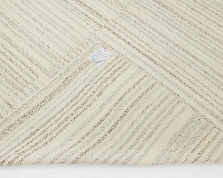 Multicolor Turkish Kilim Rug 9'6" x 11'7" Flat-Weave | No. VR95426
