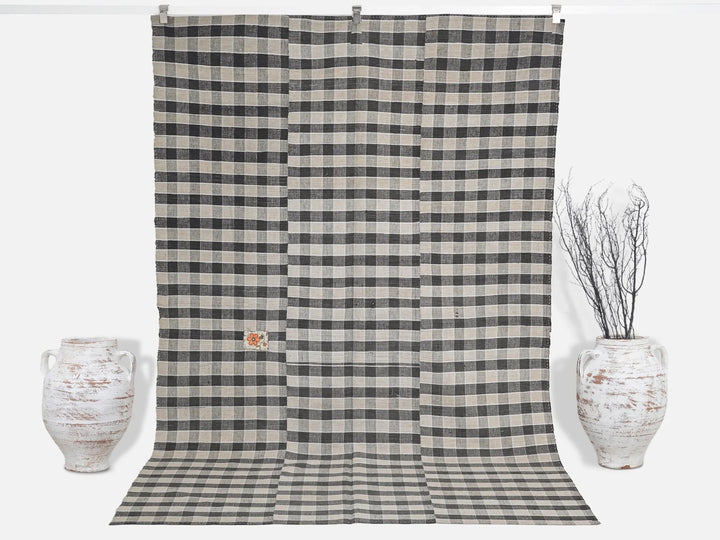Multicolor Turkish Kilim Rug 5' 11" x 8' 10" Flat-Weave | No. VR95527