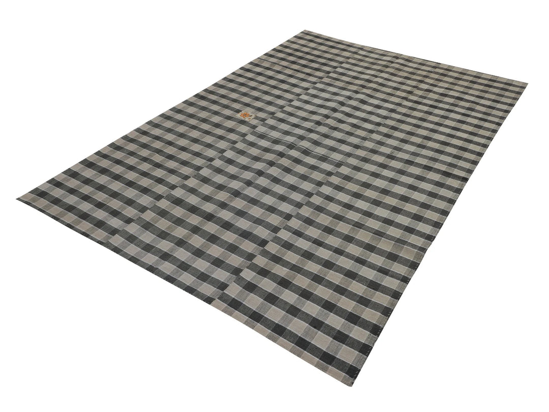 Multicolor Turkish Kilim Rug 5' 11" x 8' 10" Flat-Weave | No. VR95527