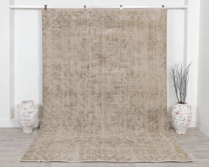 Multicolor Turkish Oushak Rug 7' x 10' Hand-Knotted | No. VR95579