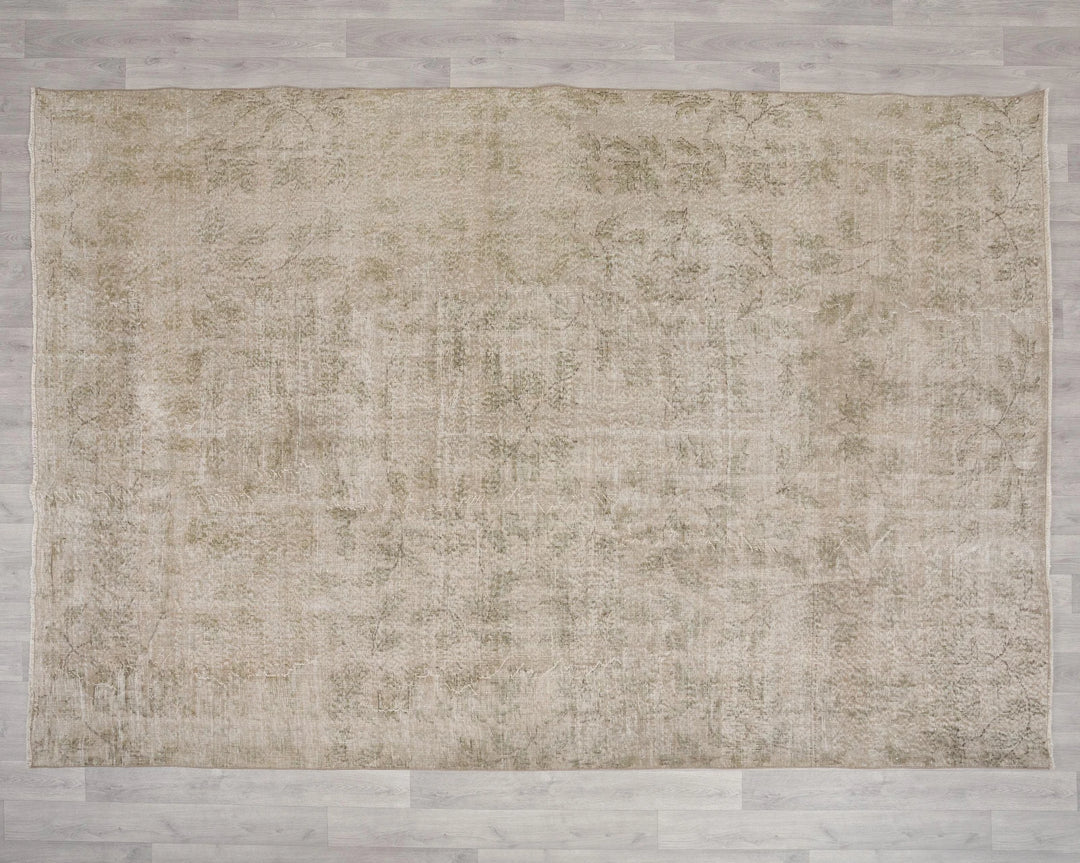 Multicolor Turkish Oushak Rug 7' x 10' Hand-Knotted | No. VR95579