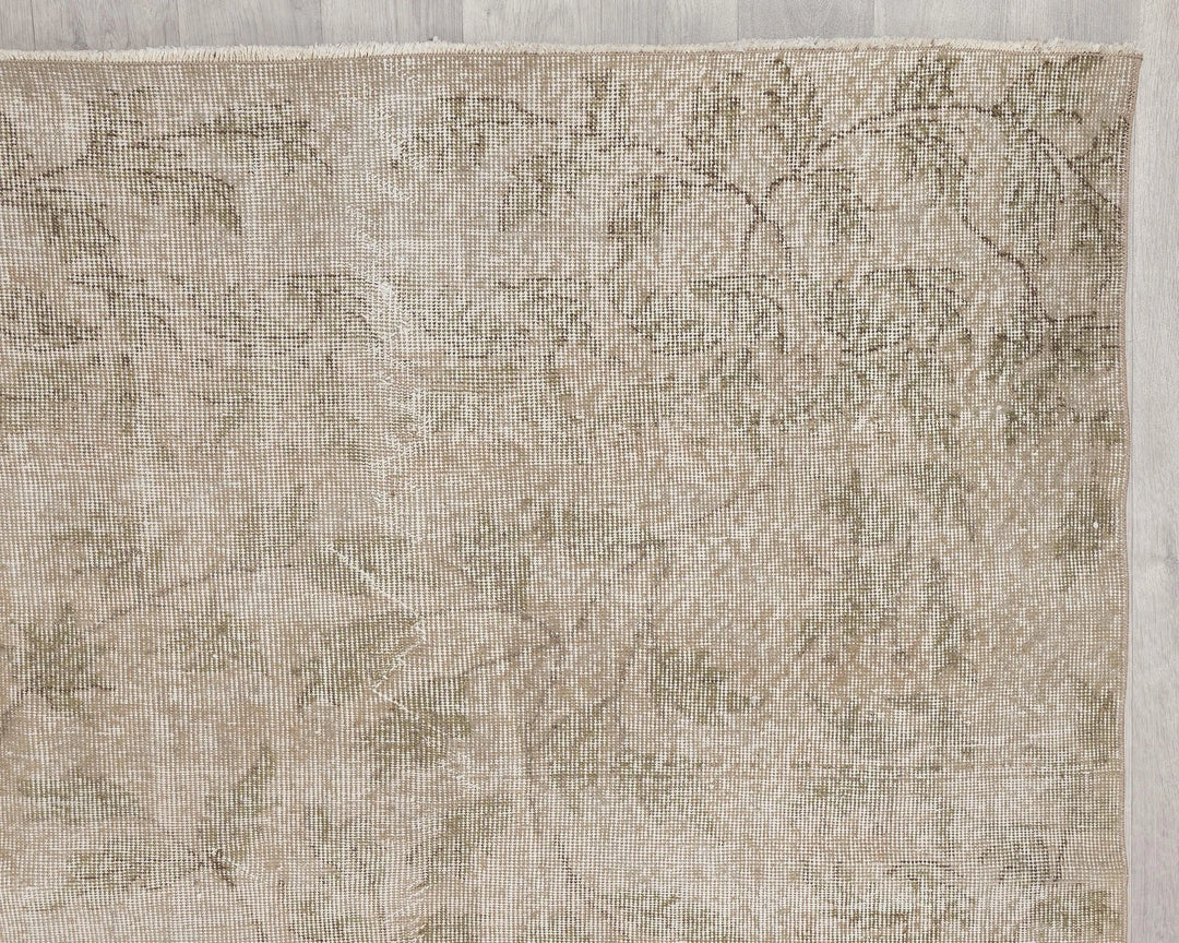 Multicolor Turkish Oushak Rug 7' x 10' Hand-Knotted | No. VR95579