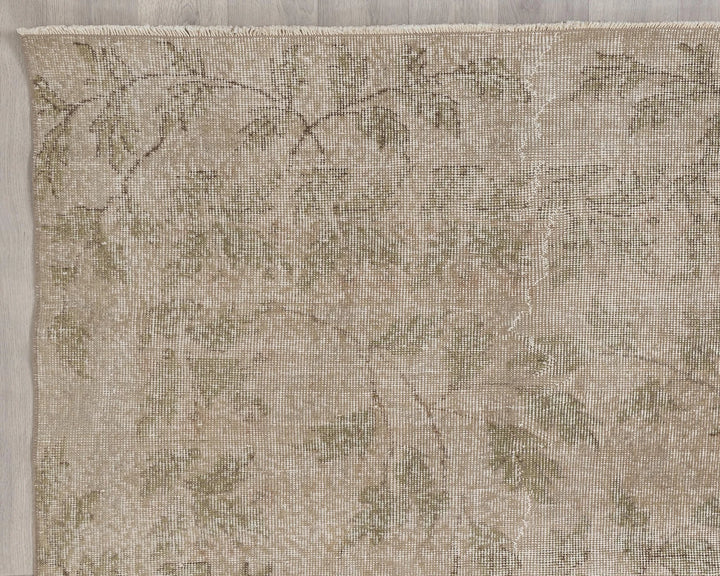 Multicolor Turkish Oushak Rug 7' x 10' Hand-Knotted | No. VR95579