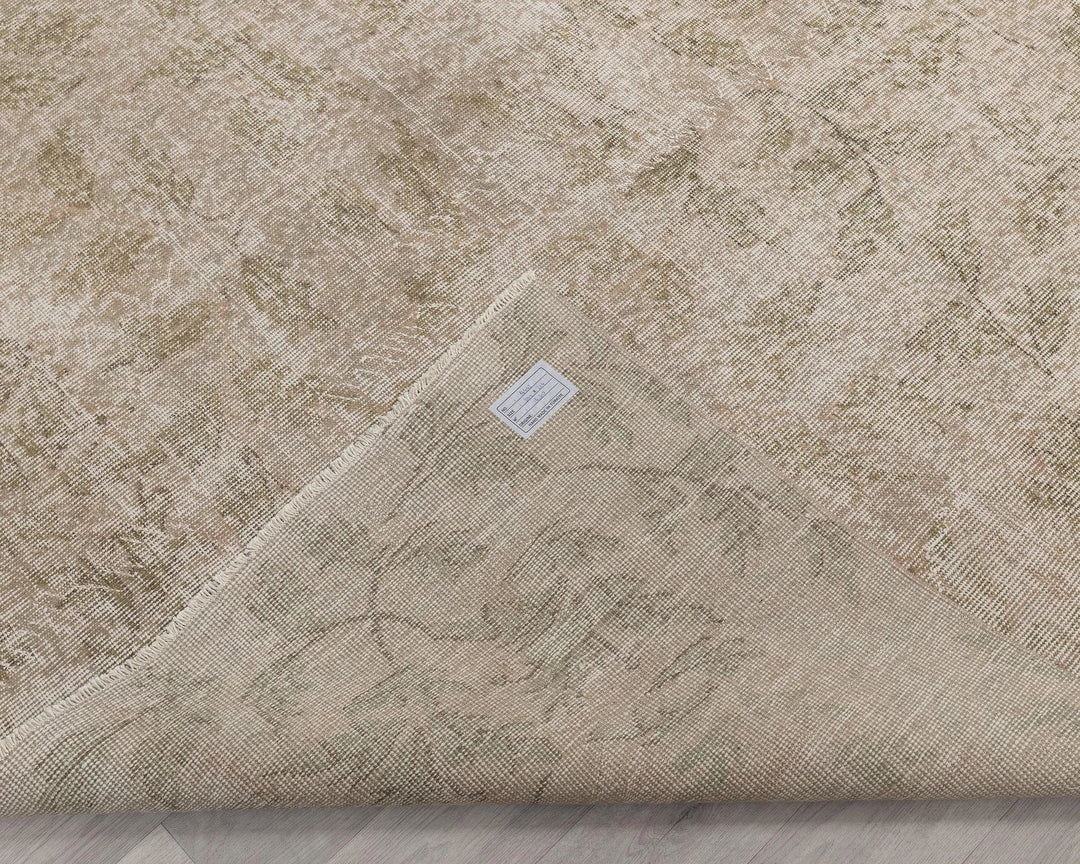 Multicolor Turkish Oushak Rug 7' x 10' Hand-Knotted | No. VR95579