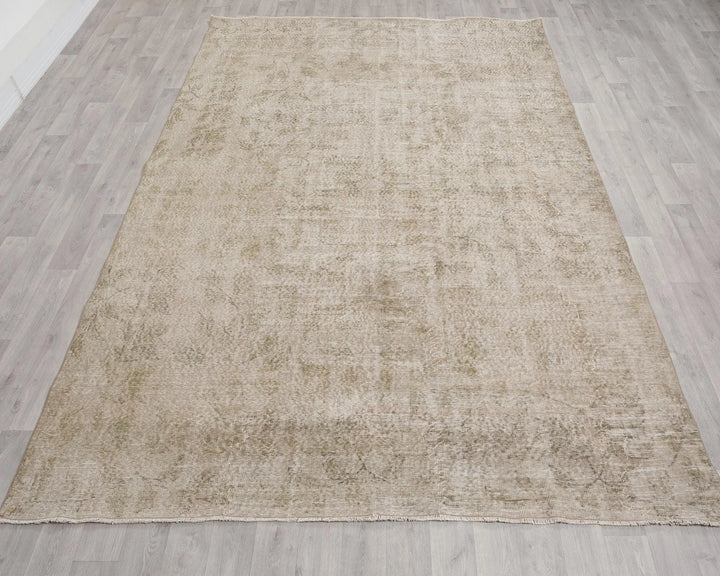 Multicolor Turkish Oushak Rug 7' x 10' Hand-Knotted | No. VR95579
