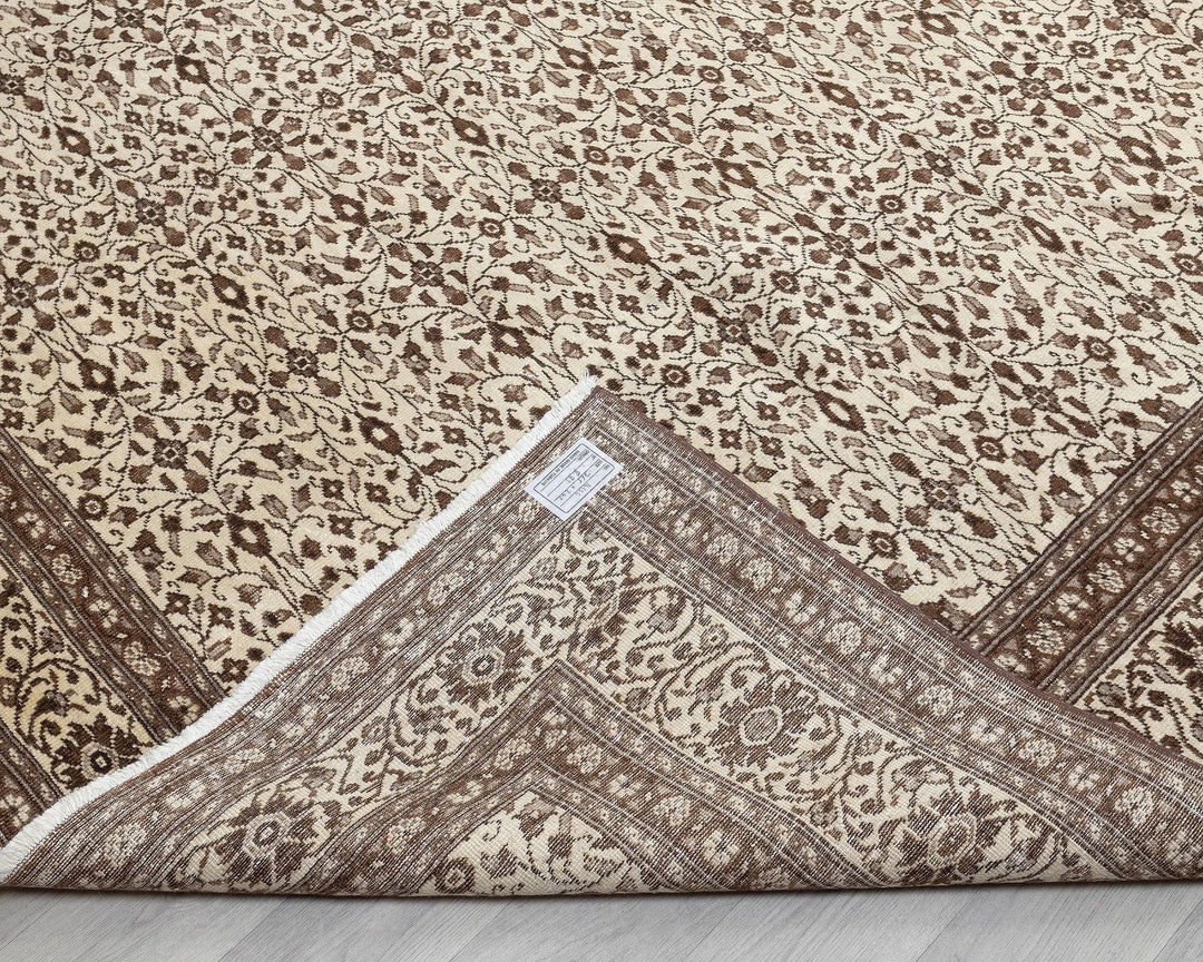 Multicolor Turkish Oushak Rug 8' 5" x 12' 8" Hand-Knotted view 9