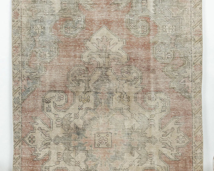 Multicolor Turkish Oushak Rug 4' 1" x 6' 8" Hand-Knotted | No. VR95975