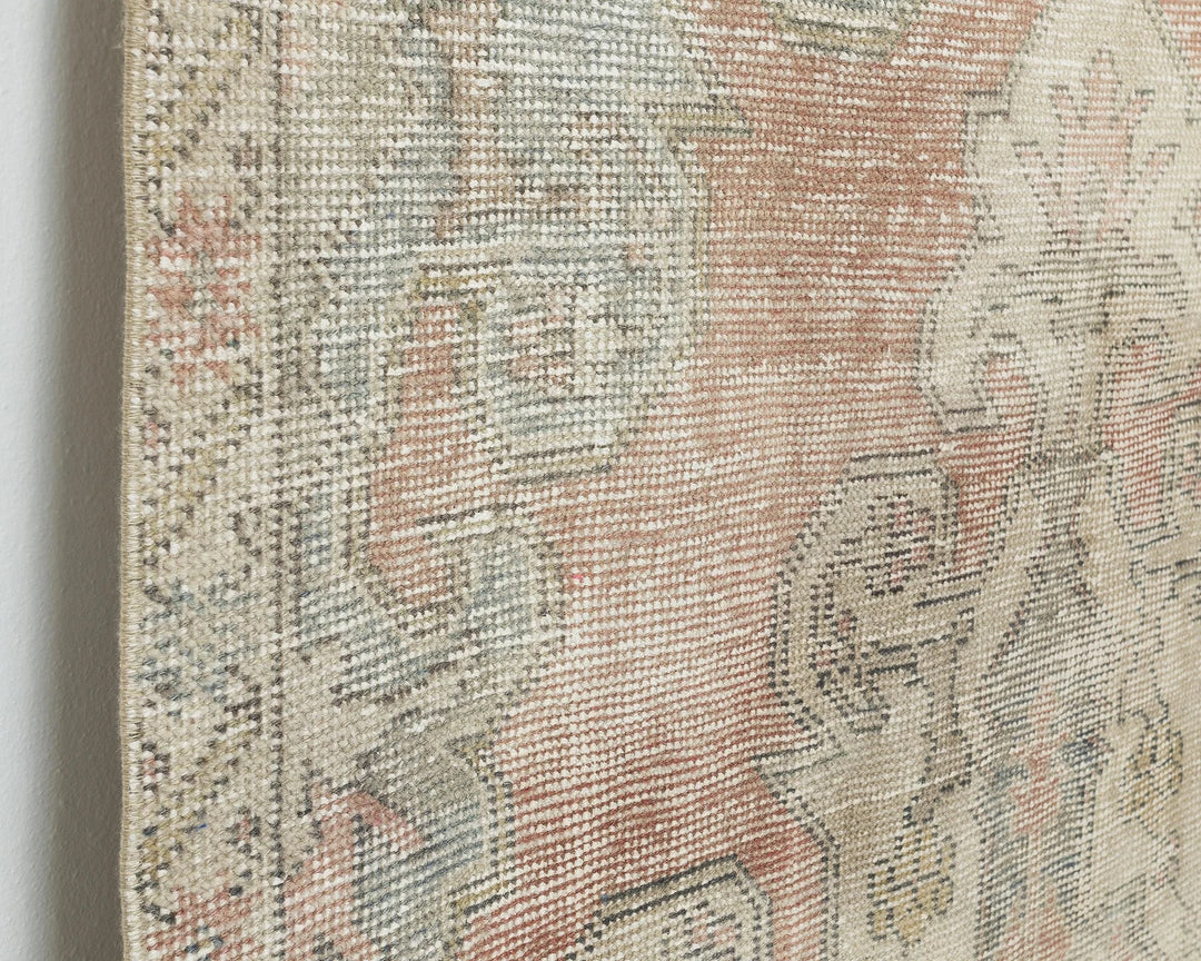 Multicolor Turkish Oushak Rug 4' 1" x 6' 8" Hand-Knotted | No. VR95975