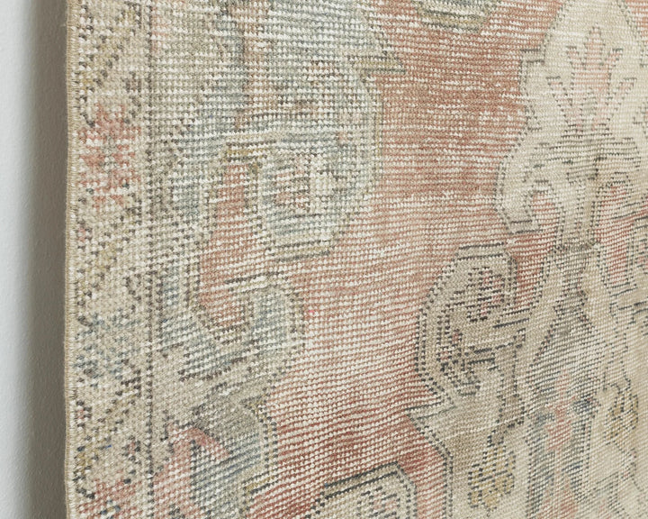 Multicolor Turkish Oushak Rug 4' 1" x 6' 8" Hand-Knotted | No. VR95975