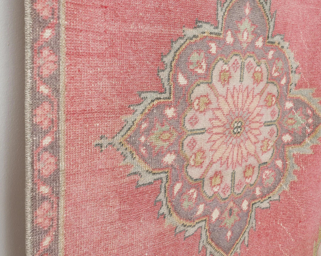 Pink Runner Rug 3' 2" x 12' 5" | No. VR96165