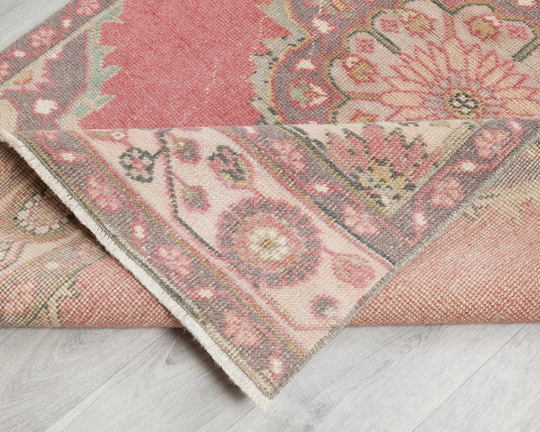 Pink Runner Rug 3' 2" x 12' 5" | No. VR96165