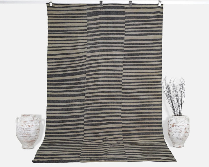 Multicolor Turkish Kilim Rug 5' 5" x 8' 11" Flat-Weave | No. VR96199