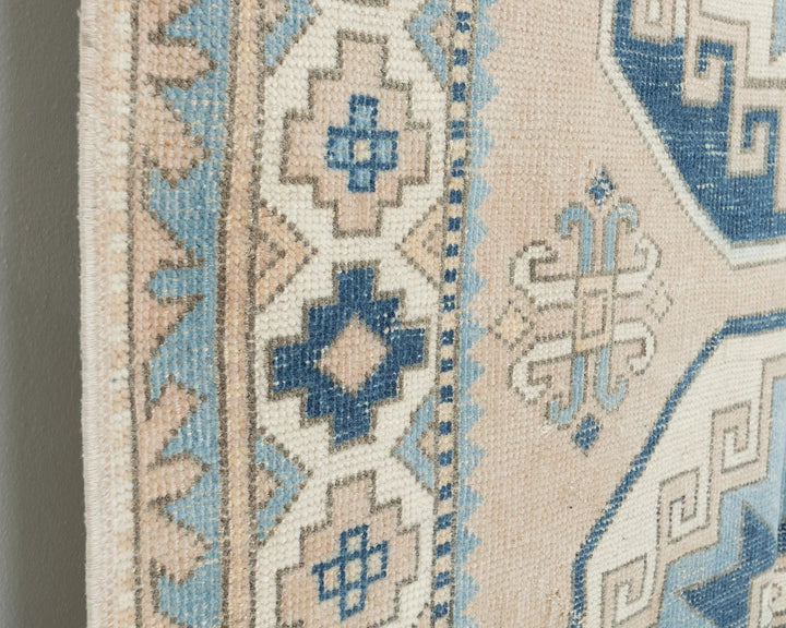Multicolor Turkish Oushak Rug 4'6" x 6'11" Hand-Knotted | No. VR96213