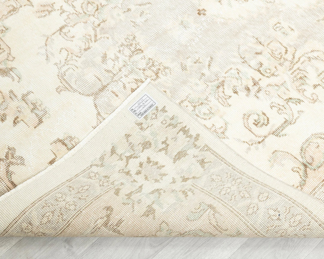 Multicolor Turkish Oushak Rug 8' 11" x 5' 3" Hand-Knotted | No. VR96294