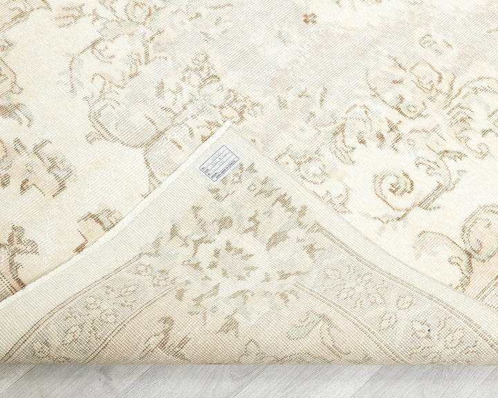 Multicolor Turkish Oushak Rug 8' 11" x 5' 3" Hand-Knotted | No. VR96294