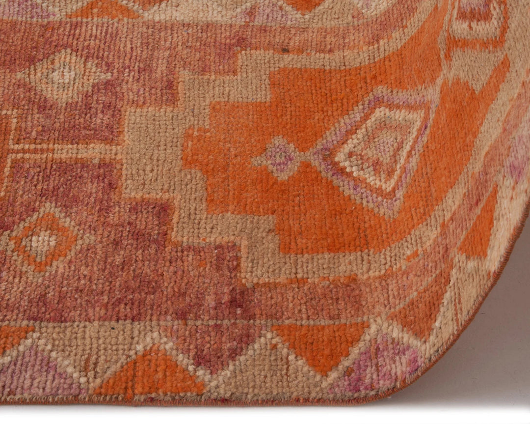 Multicolor Turkish Oushak Rug 2' 8" x 11' Hand-Knotted | No. VR96312