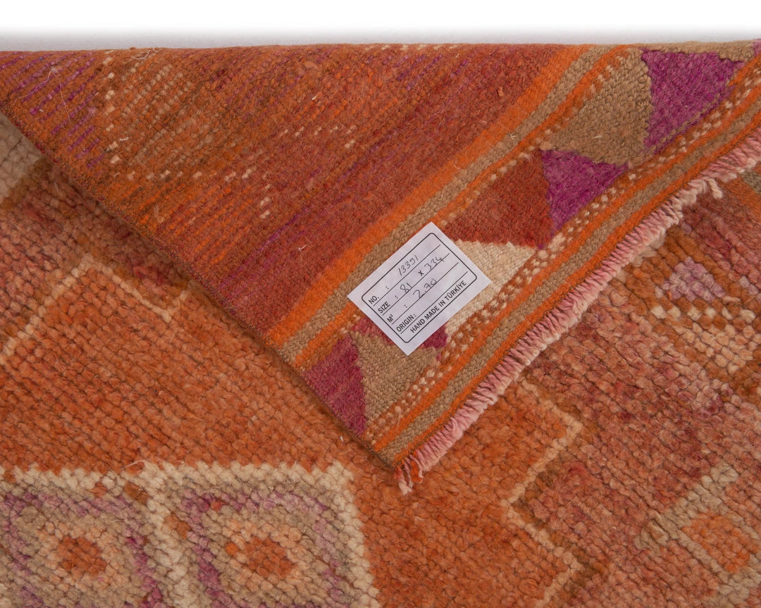 Multicolor Turkish Oushak Rug 2' 8" x 11' Hand-Knotted | No. VR96312
