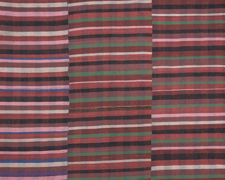 Tan Turkish Kilim Rug 0'7" x 0'10" Flat-Weave | No. VR96314