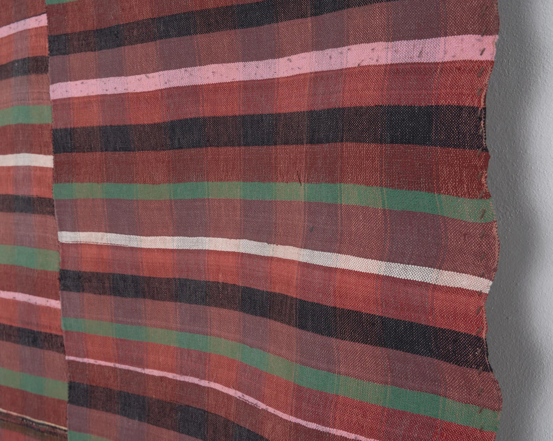 Tan Turkish Kilim Rug 0'7" x 0'10" Flat-Weave | No. VR96314
