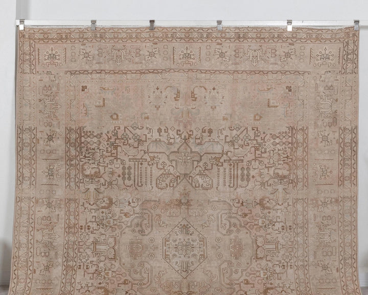 Multicolor Turkish Oushak Rug 8'9" x 11'2" Hand-Knotted | No. VR96680