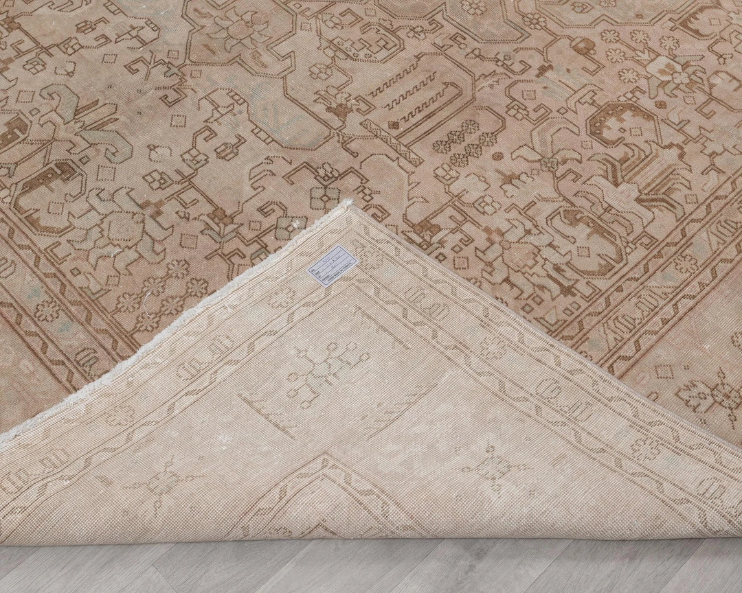 Multicolor Turkish Oushak Rug 8'9" x 11'2" Hand-Knotted | No. VR96680