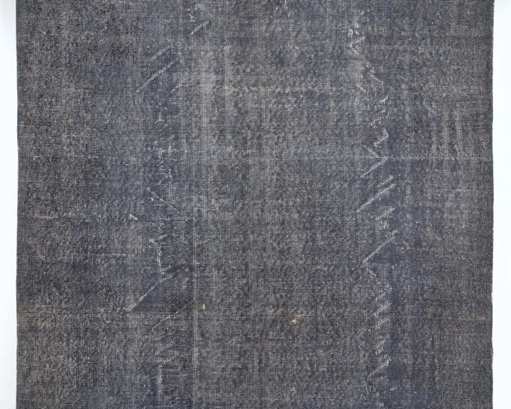 Blue Turkish Oushak Rug 9' 5" x 6' 1" Hand-Knotted | No. VR96739