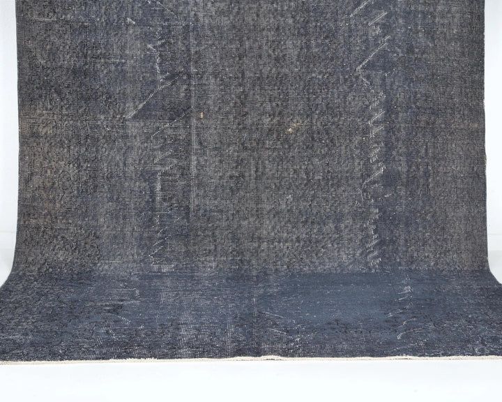 Blue Turkish Oushak Rug 9' 5" x 6' 1" Hand-Knotted | No. VR96739