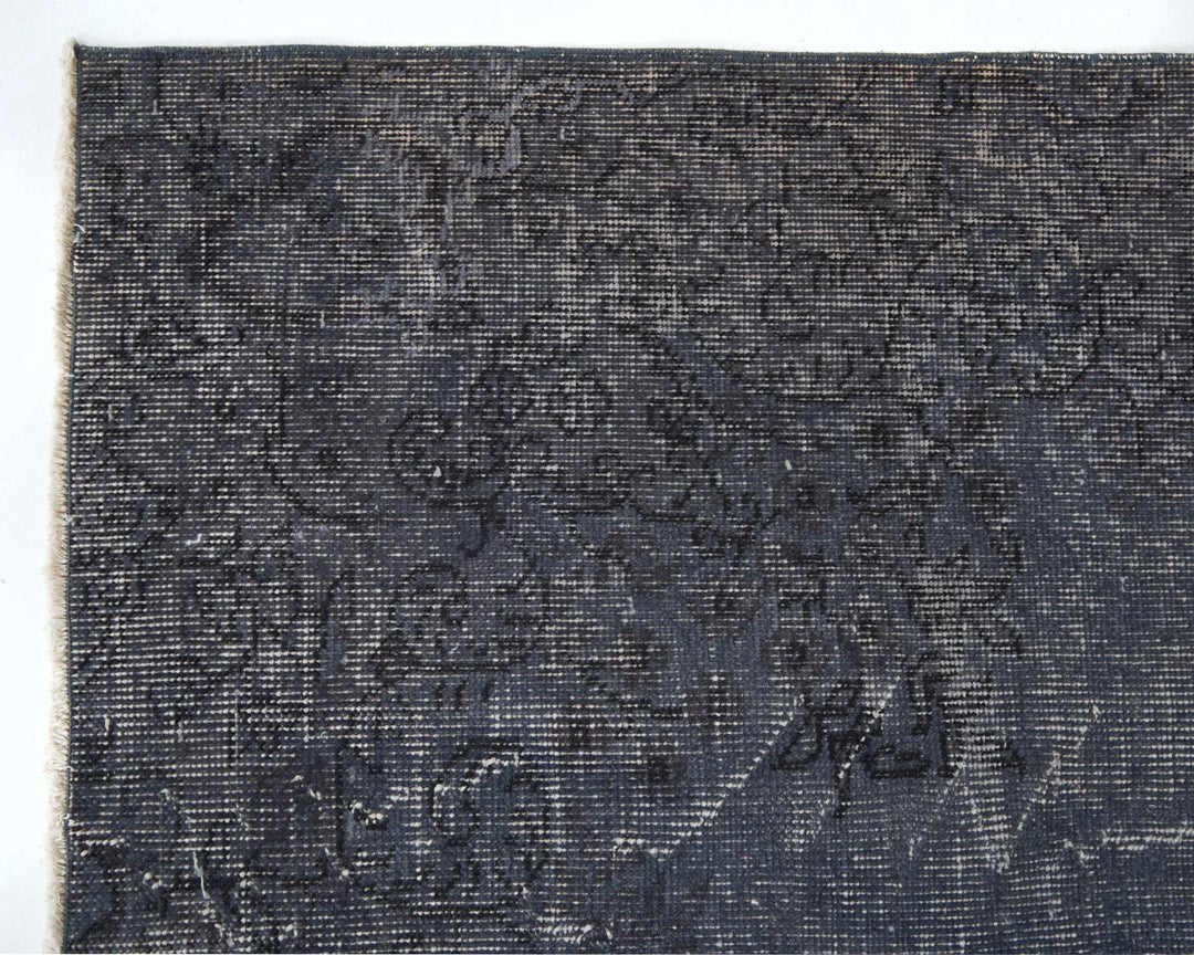 Blue Turkish Oushak Rug 9' 5" x 6' 1" Hand-Knotted | No. VR96739