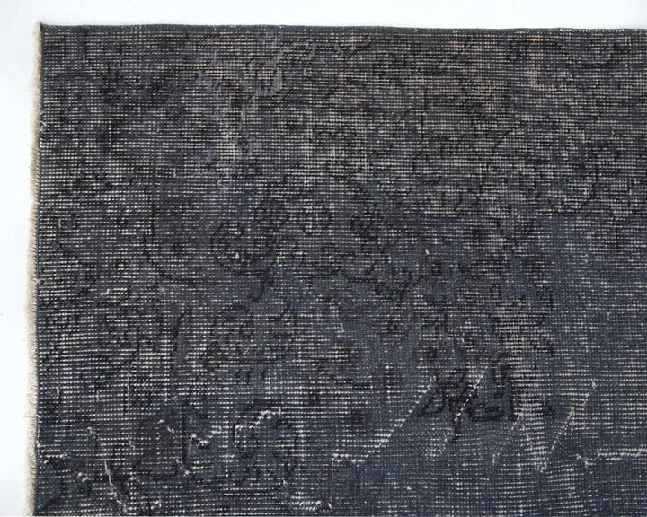 Blue Turkish Oushak Rug 9' 5" x 6' 1" Hand-Knotted | No. VR96739