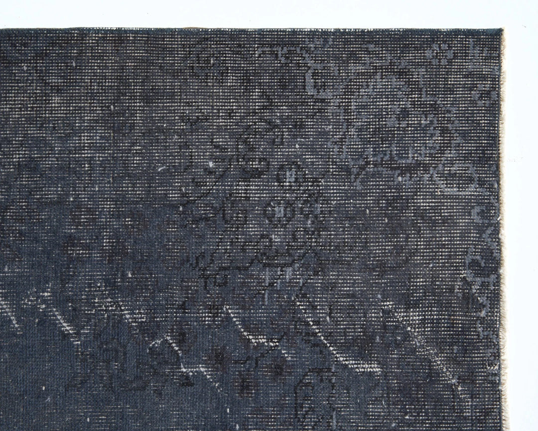 Blue Turkish Oushak Rug 9' 5" x 6' 1" Hand-Knotted | No. VR96739