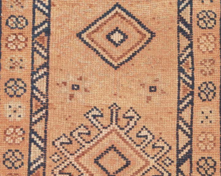 Multicolor Turkish Oushak Rug 2'6" x 9'10" Hand-Knotted | No. VR96791