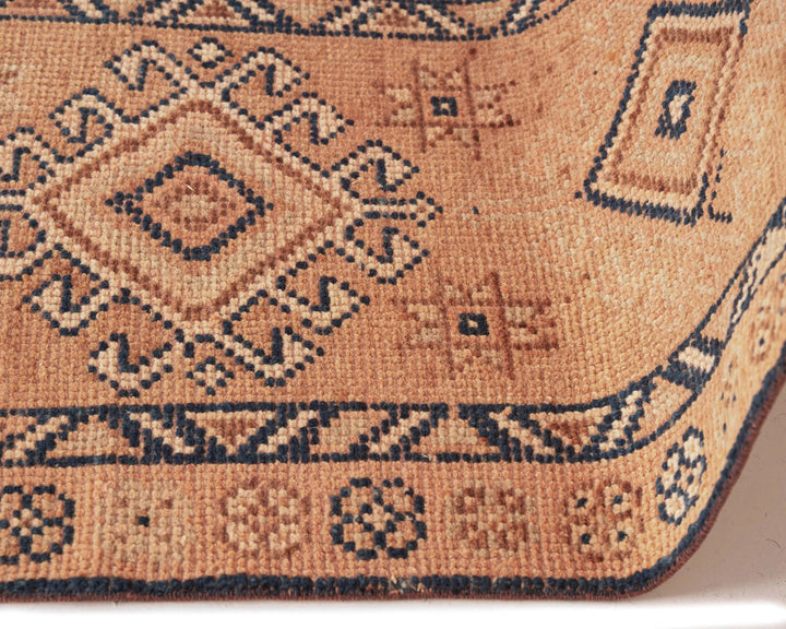 Multicolor Turkish Oushak Rug 2'6" x 9'10" Hand-Knotted | No. VR96791