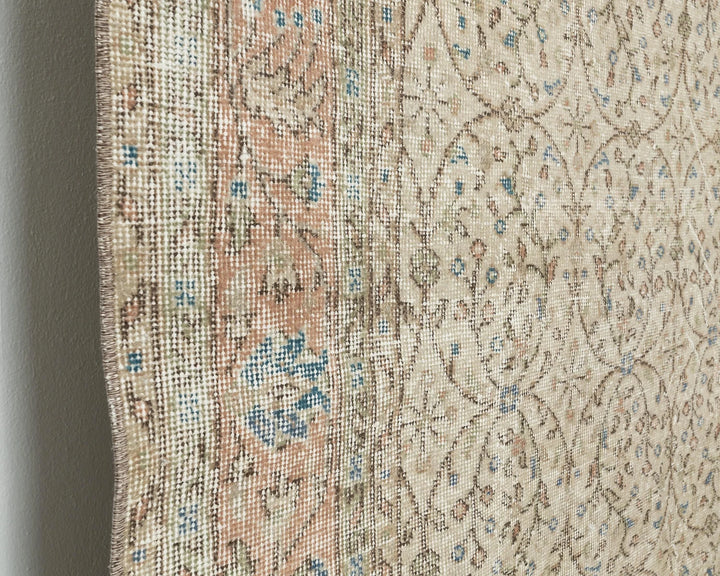 Multicolor Turkish Oushak Rug 6' 4" x 10' 2" Hand-Knotted | No. VR96842