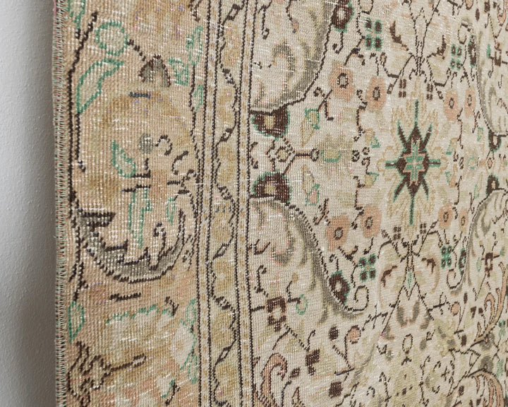 Multicolor Turkish Oushak Rug 5'10" x 8'10" Hand-Knotted | No. VR97139