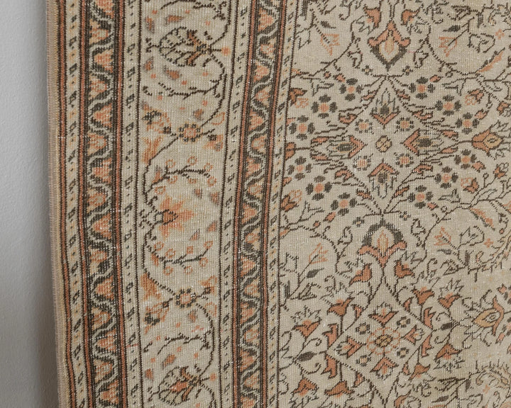 Multicolor Turkish Oushak Rug 7' 9" x 11' 1" Hand-Knotted | No. VR97332
