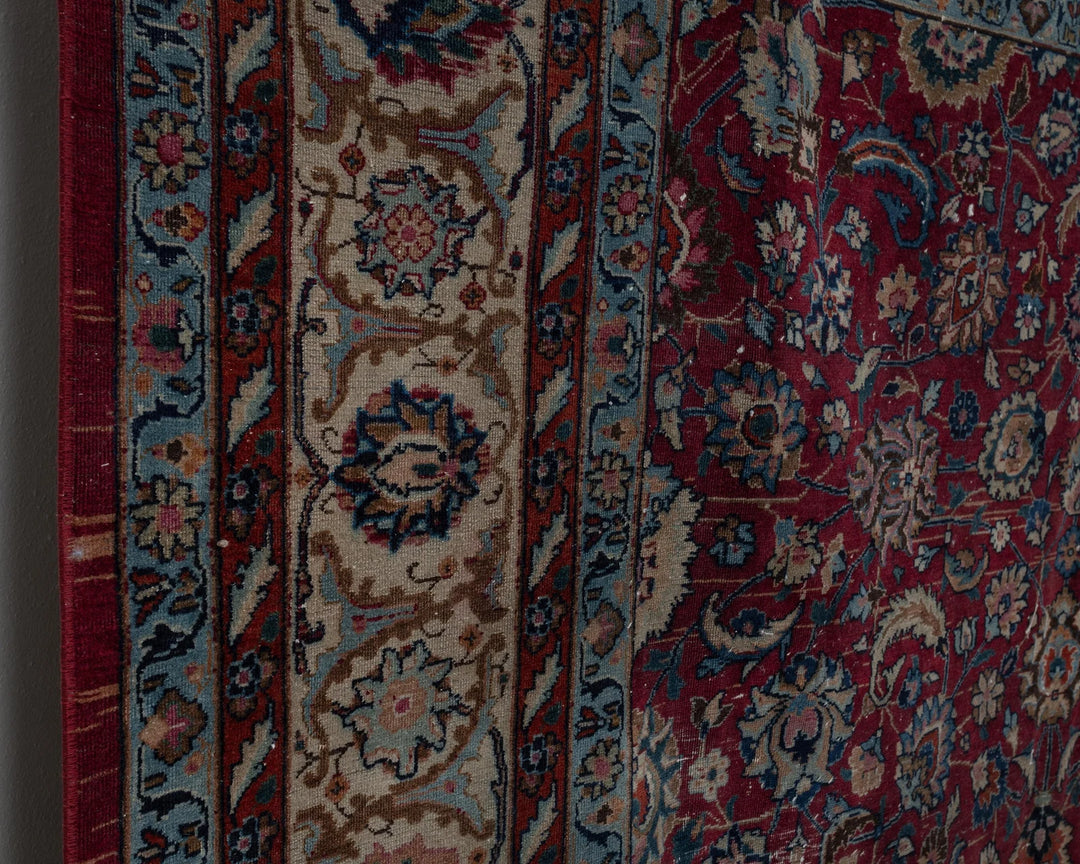 Multicolor Turkish Oushak Rug 8' 4" x 10' 8" Hand-Knotted | No. VR97436