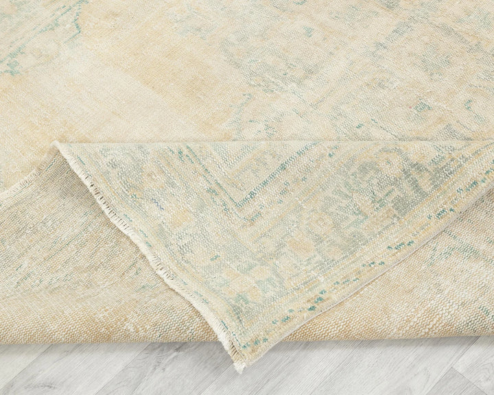 Multicolor Turkish Oushak Rug 5' 8" x 8' 7" Hand-Knotted | No. VR97604