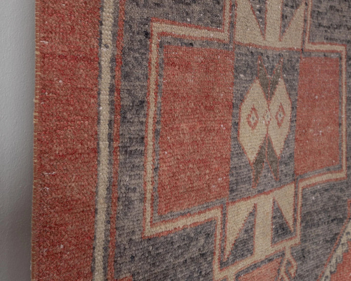 Multicolor Turkish Oushak Rug 2'9" x 11'6" Hand-Knotted | No. VR97700