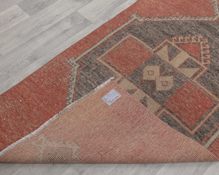 Multicolor Turkish Oushak Rug 2'9" x 11'6" Hand-Knotted | No. VR97700