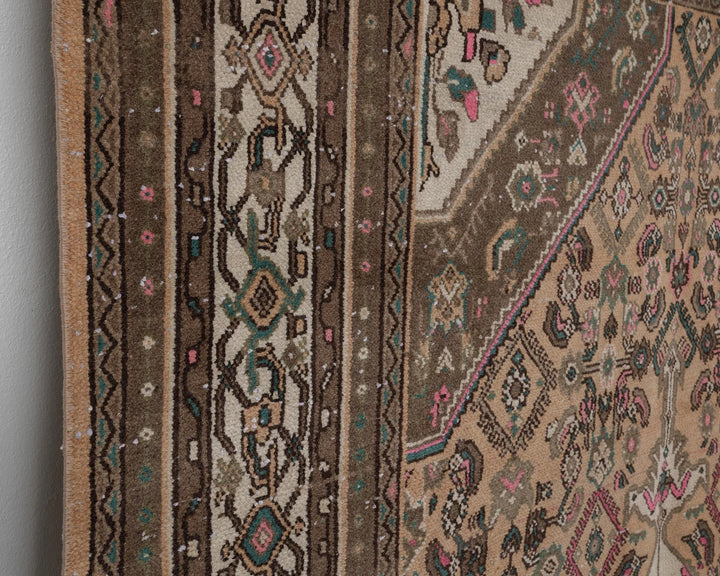 Multicolor Turkish Oushak Rug 6'11" x 9'8" Hand-Knotted | No. VR97727