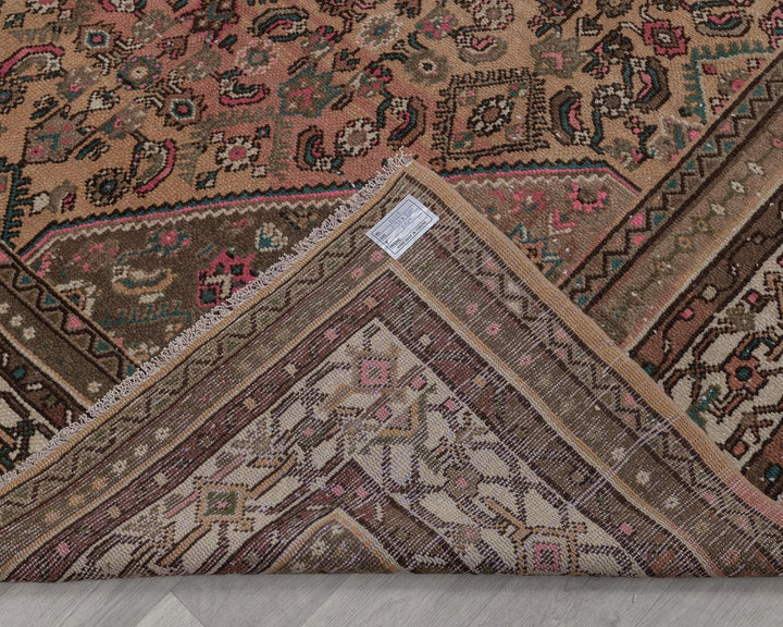 Multicolor Turkish Oushak Rug 6'11" x 9'8" Hand-Knotted | No. VR97727
