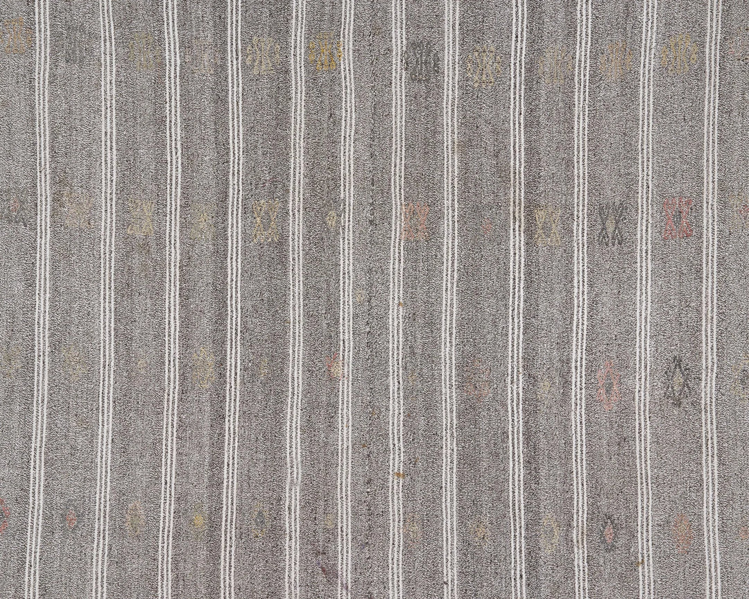 Gray Kilim Rug 6' x 7' 6" | No. VR98079