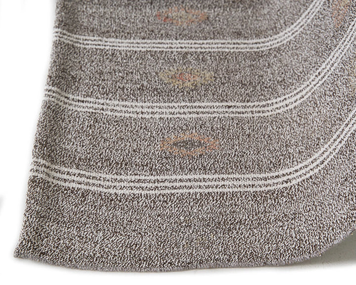 Gray Kilim Rug 6' x 7' 6" | No. VR98079