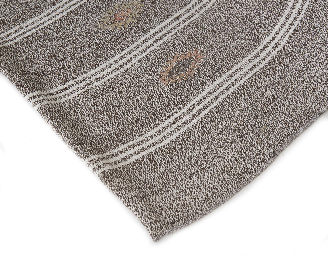 Gray Kilim Rug 6' x 7' 6" | No. VR98079
