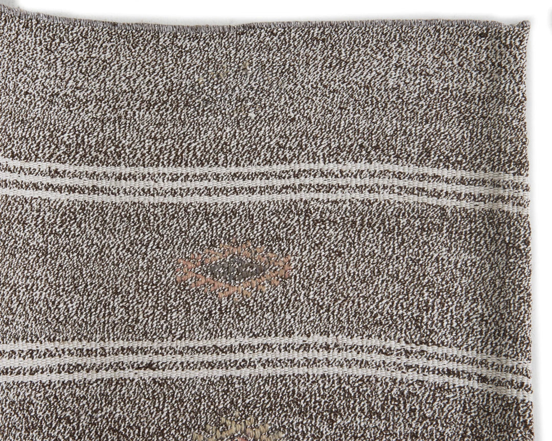 Gray Kilim Rug 6' x 7' 6" | No. VR98079