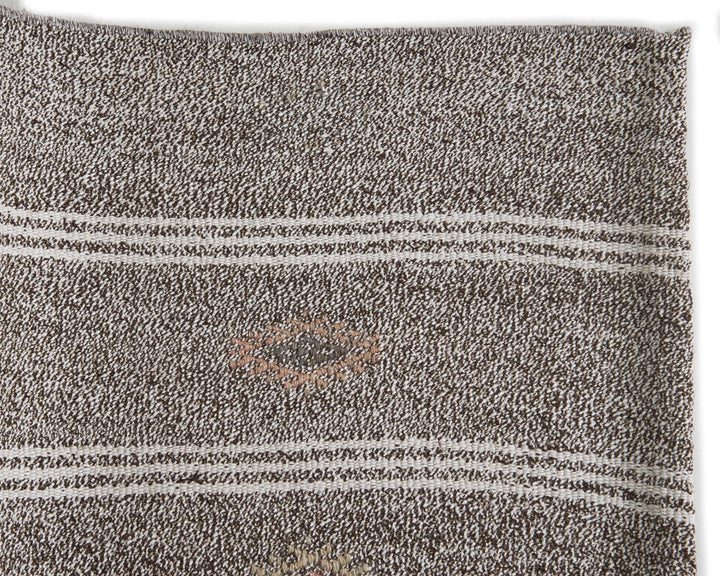Gray Kilim Rug 6' x 7' 6" | No. VR98079